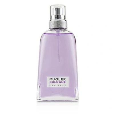 Mugler Thierry  Run Free  Eau De Toilette Cologne Spray 3.4 Oz/100 ml In White