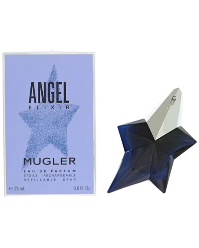 Mugler Thierry  Women's 0.8oz Angel Elixir Eau De Parfum Spray (refillable) In Transparent