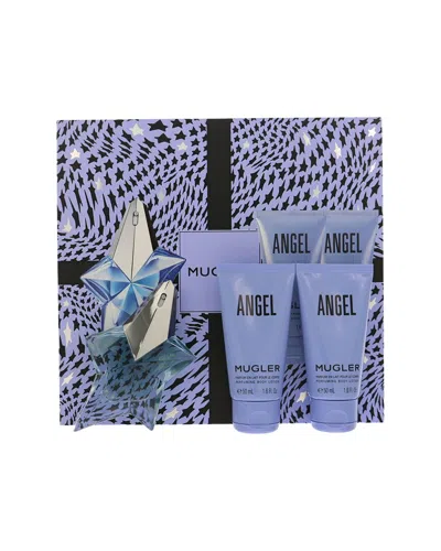 Mugler Thierry  Women's 3pc Angel Edp Refillable Spray In Transparent