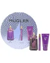 Mugler Thierry  Women's Alien 3pc Set In Purple