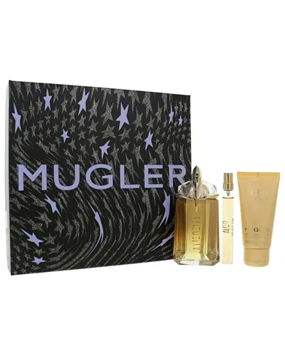 Mugler Thierry  Women's Alien Goddess Edp Spray 3pc Gift Set In Transparent