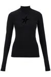 MUGLER TOP A MANICHE LUNGHE STAR