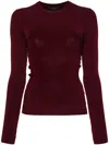 Mugler Ruched Top