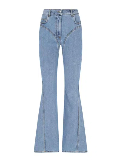 MUGLER VAQUEROS RECTOS - AZUL