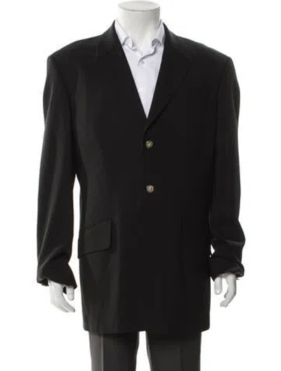 Pre-owned Mugler Vintage 1980's Blazer In Black