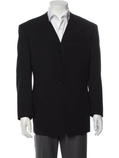 Pre-owned Mugler Vintage 1980's Blazer In Black