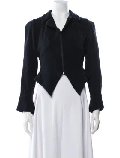 Pre-owned Mugler Vintage 1980's Jacket In Black