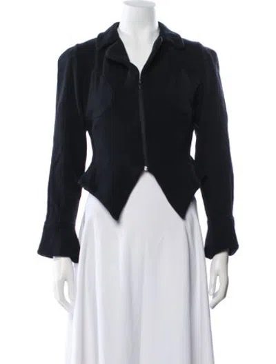Pre-owned Mugler Vintage 1980's Jacket In Black