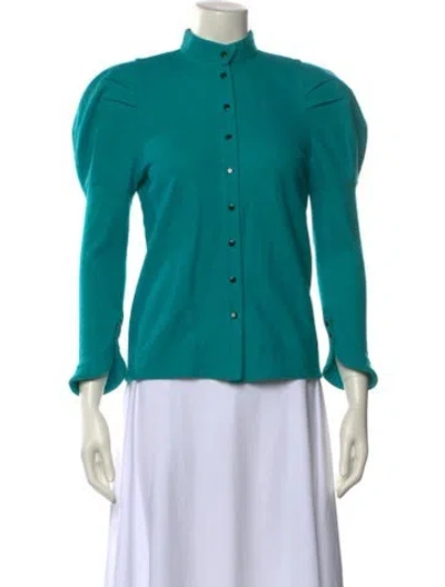 Pre-owned Mugler Vintage 1980's Jacket In Green