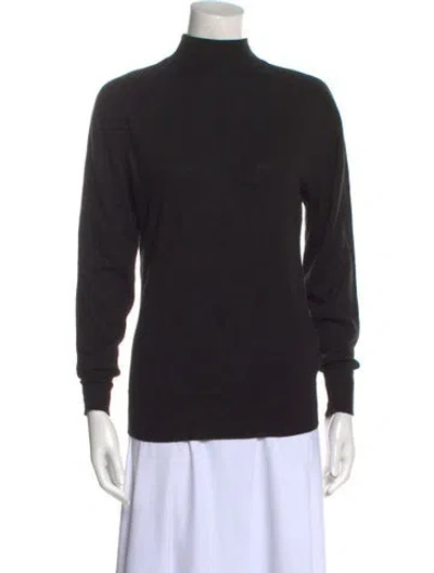Pre-owned Mugler Vintage 1980's Sweater In Black