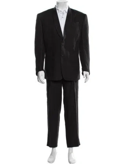 Pre-owned Mugler Vintage 1980's Two-piece Suit In Black