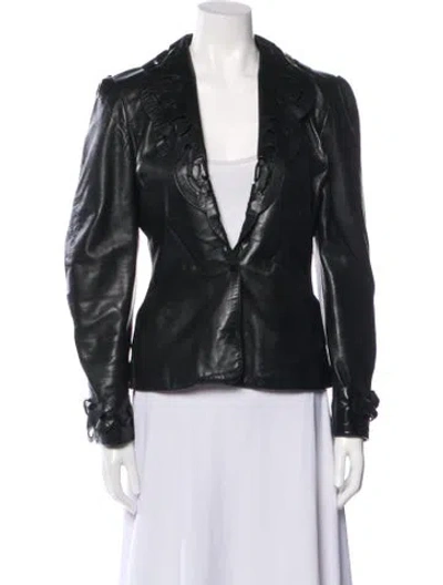 Pre-owned Mugler Vintage 1982 Jacket In Black