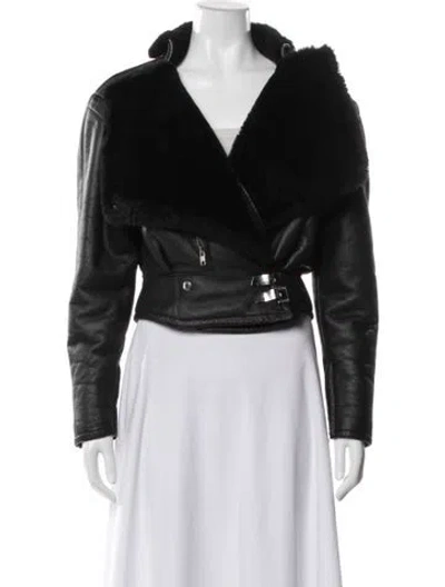 Pre-owned Mugler Vintage 1989 Biker Jacket In Black