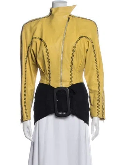 Pre-owned Mugler Vintage 1989 Jacket In Multi