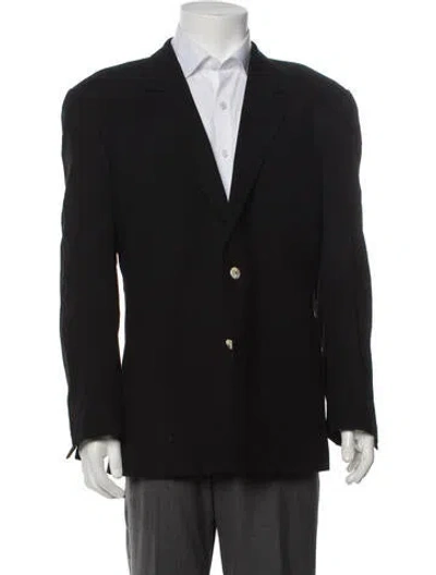 Pre-owned Mugler Vintage 1990's Blazer In Black