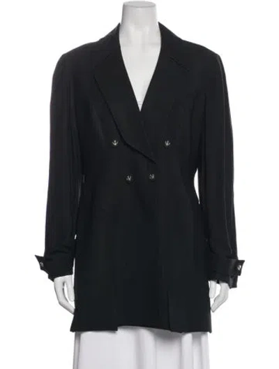 Pre-owned Mugler Vintage 1990's Blazer In Black
