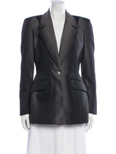 Pre-owned Mugler Vintage 1990's Blazer In Black