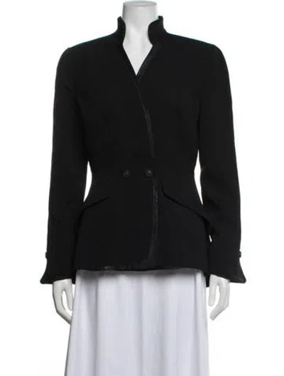 Pre-owned Mugler Vintage 1990's Blazer In Black