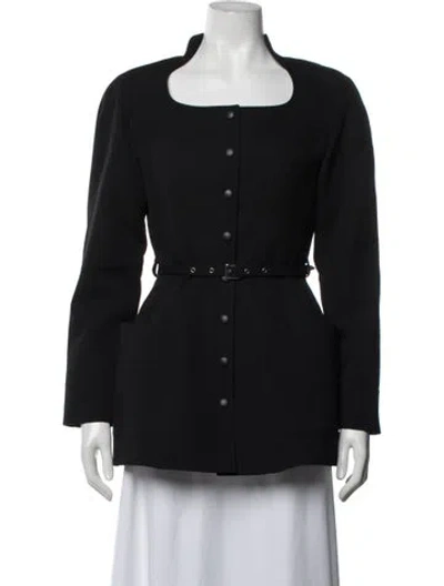 Pre-owned Mugler Vintage 1990's Blazer In Black