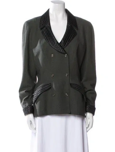 Pre-owned Mugler Vintage 1990's Blazer In Multi