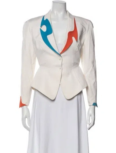 Pre-owned Mugler Vintage 1990 Blazer In Multi