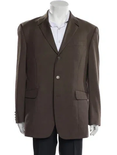 Pre-owned Mugler Vintage 1990's Blazer In Neutral