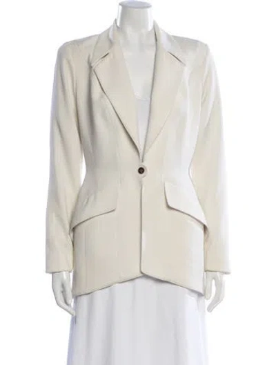 Pre-owned Mugler Vintage 1990's Blazer In Neutral