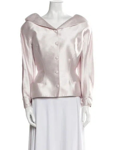 Pre-owned Mugler Vintage 1990's Evening Jacket In Pink