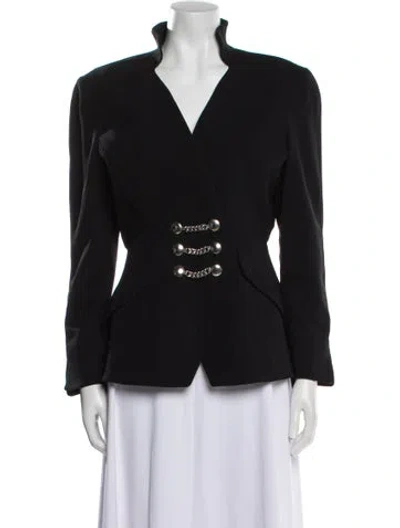 Pre-owned Mugler Vintage 1990 Jacket In Black