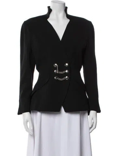 Pre-owned Mugler Vintage 1990 Jacket In Black