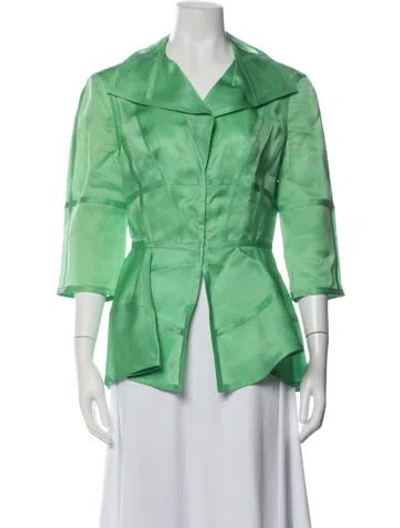Pre-owned Mugler Vintage 1990's Jacket In Green