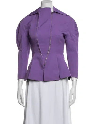 Pre-owned Mugler Vintage 1990 Jacket In Purple