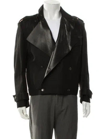 Pre-owned Mugler Vintage 1990's Moto Jacket In Gray