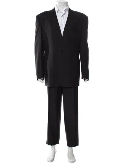 Pre-owned Mugler Vintage 1990's Two-piece Suit In Gray
