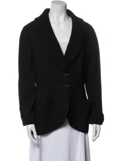 Pre-owned Mugler Vintage 1993 Blazer In Black