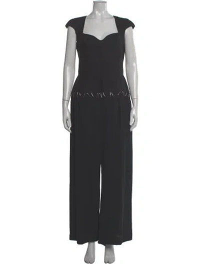 Pre-owned Mugler Vintage 1994 Jumpsuit In Black