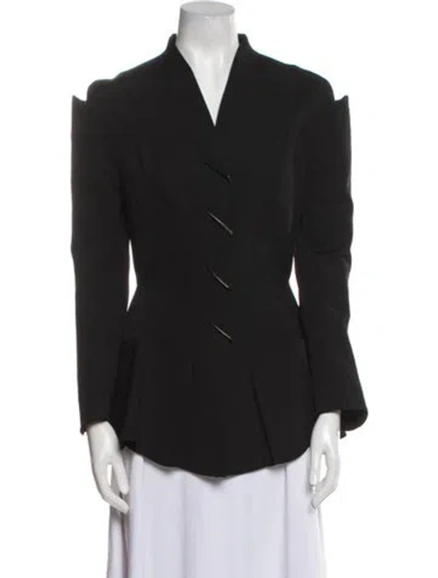 Pre-owned Mugler Vintage 1995 Blazer In Black