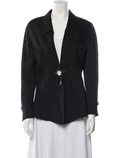 Pre-owned Mugler Vintage 1995 Blazer In Black
