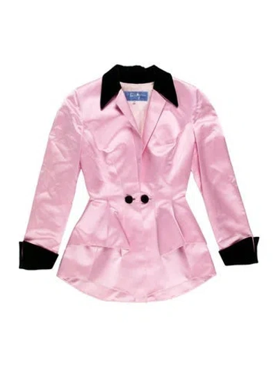 Pre-owned Mugler Vintage 1996 Blazer In Pink