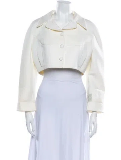 Pre-owned Mugler Vintage 1996 Bolero In White