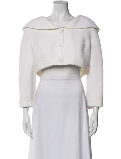 Pre-owned Mugler Vintage 1996 Bolero In White