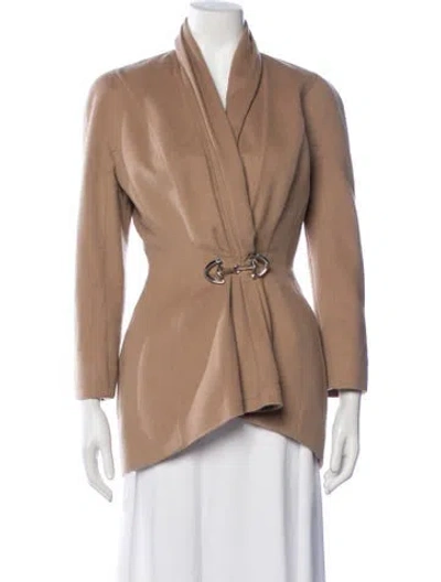 Pre-owned Mugler Vintage 1996 Jacket In Neutrals
