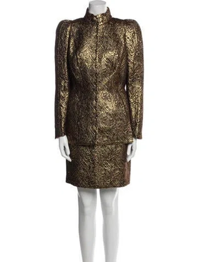 Pre-owned Mugler Vintage 1997 Skirt Suit