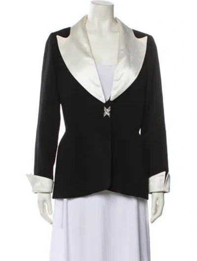 Pre-owned Mugler Vintage 1998 Blazer In Black