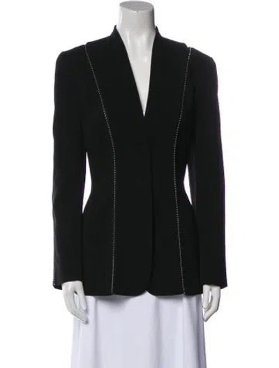 Pre-owned Mugler Vintage 1999 Blazer In Black