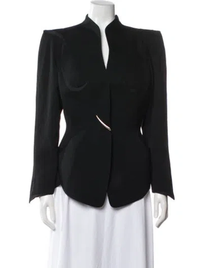 Pre-owned Mugler Vintage 1999 Blazer In Black