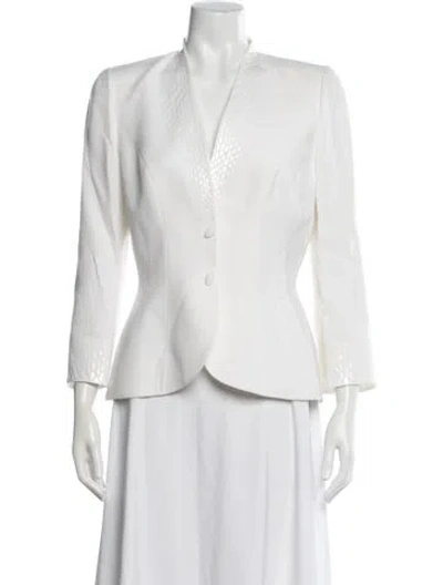 Pre-owned Mugler Vintage 1999 Blazer In Neutral