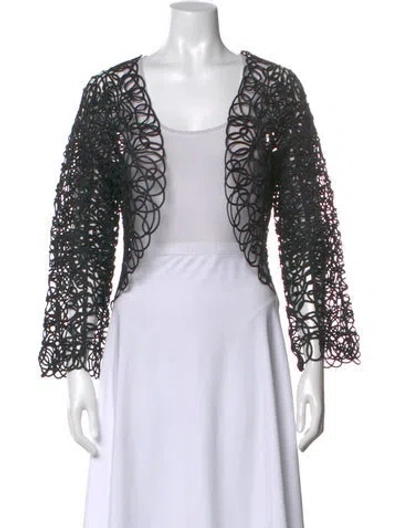 Pre-owned Mugler Vintage 1999 Evening Jacket In White