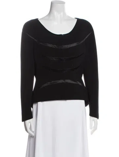 Pre-owned Mugler Vintage 2000 Jacket In Black