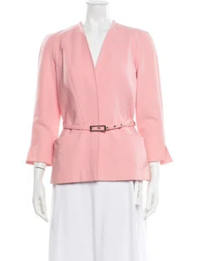 Pre-owned Mugler Vintage 2000's Jacket In Pink